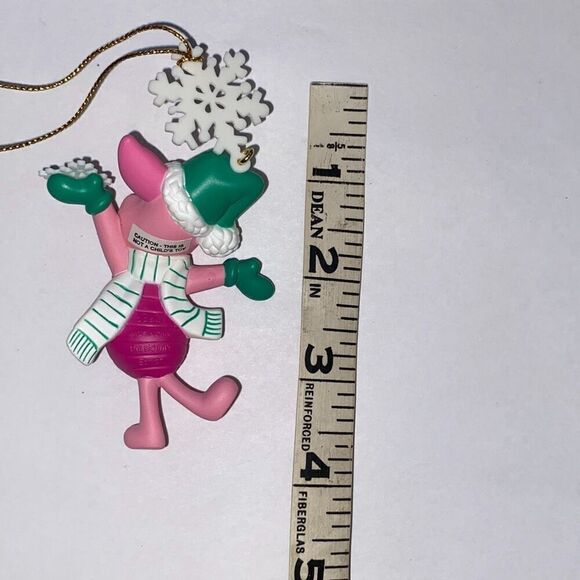 Disney Multicolor Piglet from Pooh Grolier President's Edition Christmas Ornamen - Picture 7 of 7